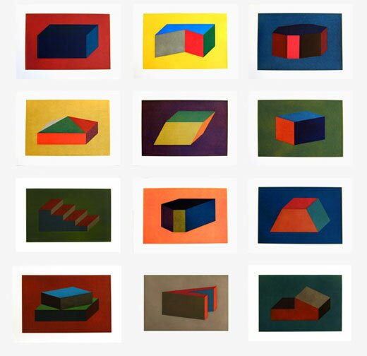 Sol LeWitt: Forms Derived From a Rectangular Solid, 1990