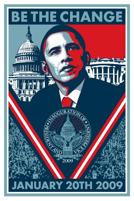 Shepard Fairey's Obama Poster
