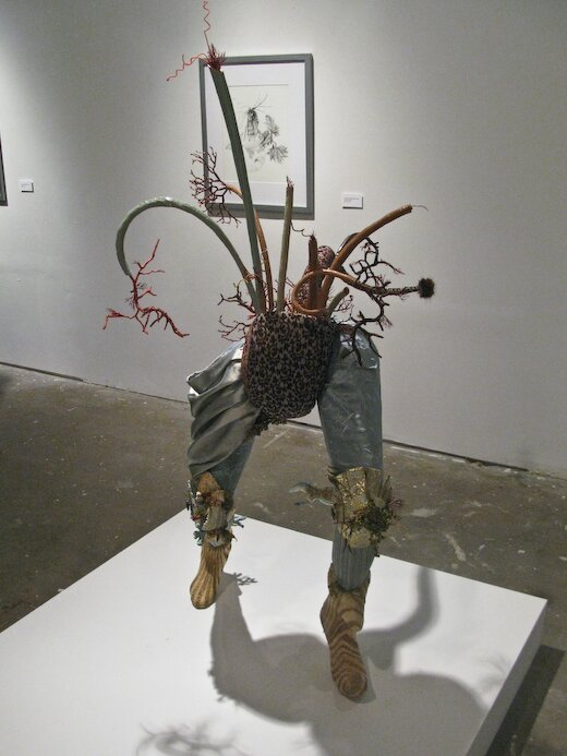 Jayne Lawrence sculpture at MASS Gallery (Texas Biennial)