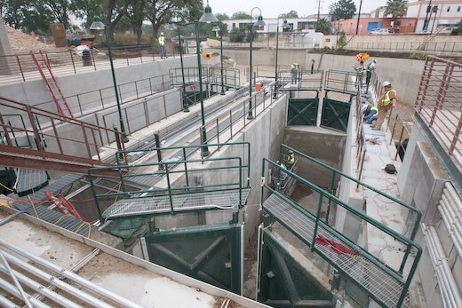 The San Antonio River Expansion Project Lock