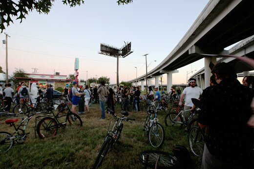 San Antonio's Bike Gang Summit, 2008 (photo: Justin Parr)